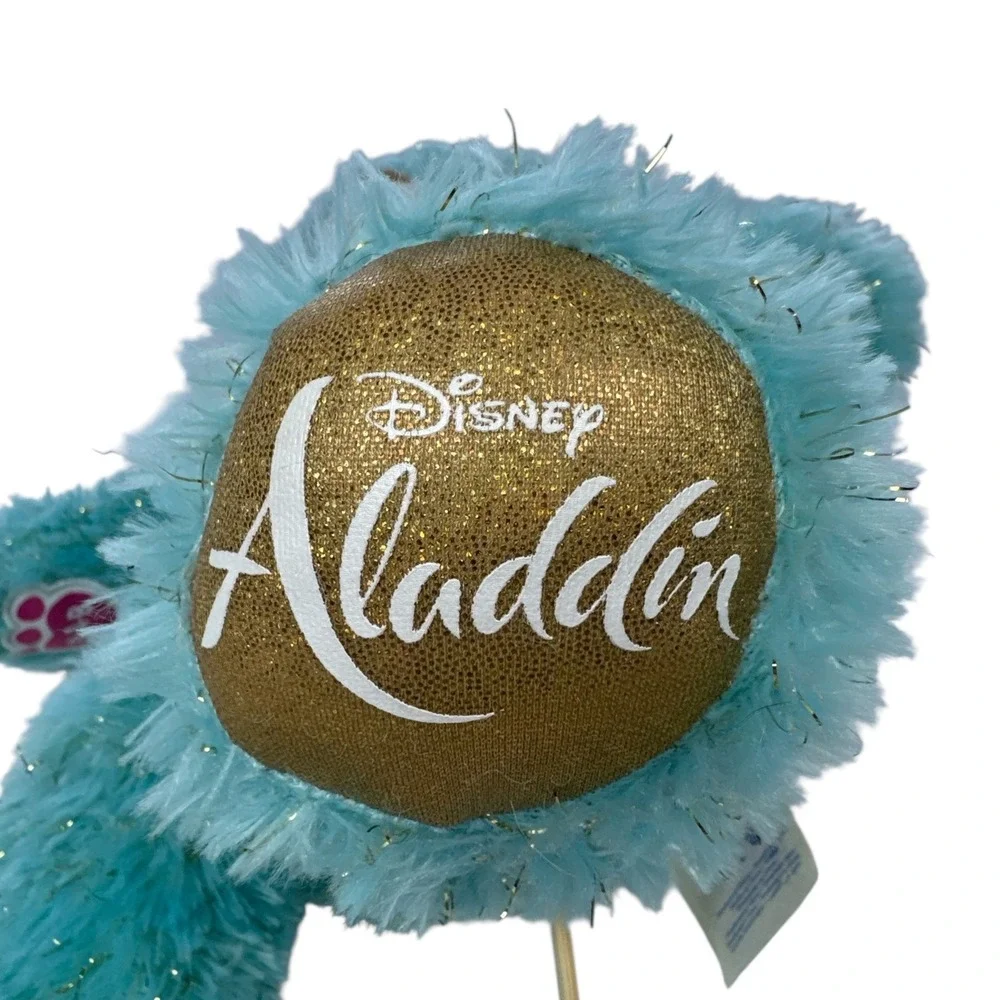 Build-A-Bear Disney Aladdin Princess Jasmine Blue Gold Sparkle Bear 16